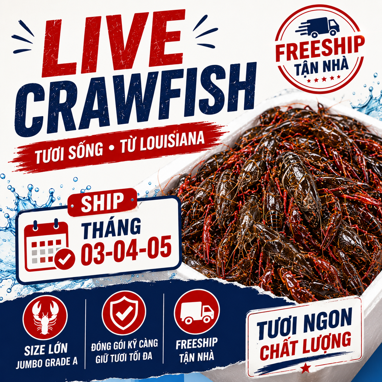Live Crawfish